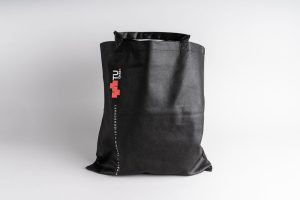 Bild: Tragetasche von der TU Graz in Schwarz