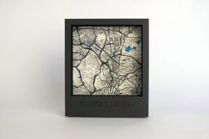 Bild: Kuala Lumpur Karte