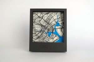 Bild: Singapur Karte